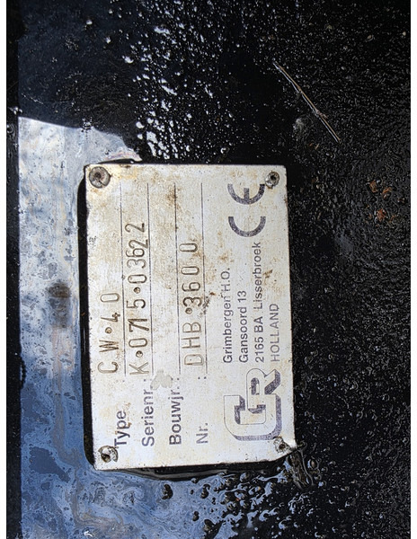 Kopplaat cw40 cw 45 adaptor plate cw45 cw 40 verachtert - Бързо сменник за Строителна техника: снимка 5 Kopplaat cw40 cw 45 adaptor plate cw45 cw 40 verachtert - Бързо сменник за Строителна техника: снимка 5