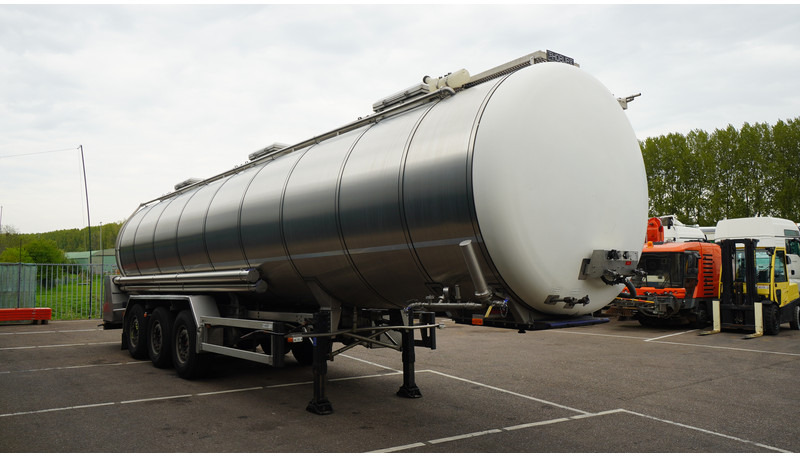 Burg 3 AXLE FOOD TRAILER 38.000 LTR - Полуремарке цистерна: снимка 3 Burg 3 AXLE FOOD TRAILER 38.000 LTR - Полуремарке цистерна: снимка 3