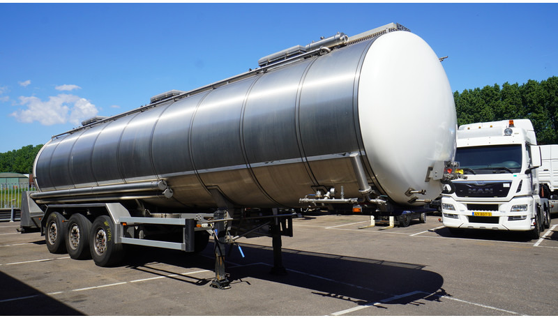 Burg 3 AXLE FOOD TRAILER 38.000 LTR - Полуремарке цистерна: снимка 3 Burg 3 AXLE FOOD TRAILER 38.000 LTR - Полуремарке цистерна: снимка 3