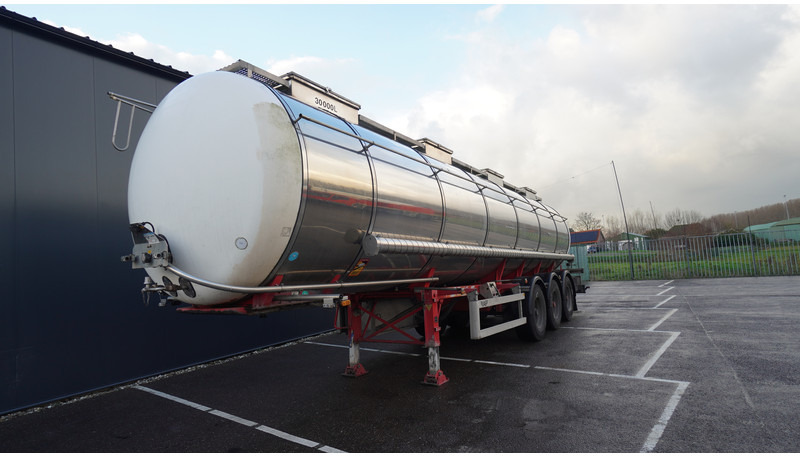 Burg 3 AXLE TANK CHEMIE TRAILER 30.000LTR - Полуремарке цистерна: снимка 2 Burg 3 AXLE TANK CHEMIE TRAILER 30.000LTR - Полуремарке цистерна: снимка 2