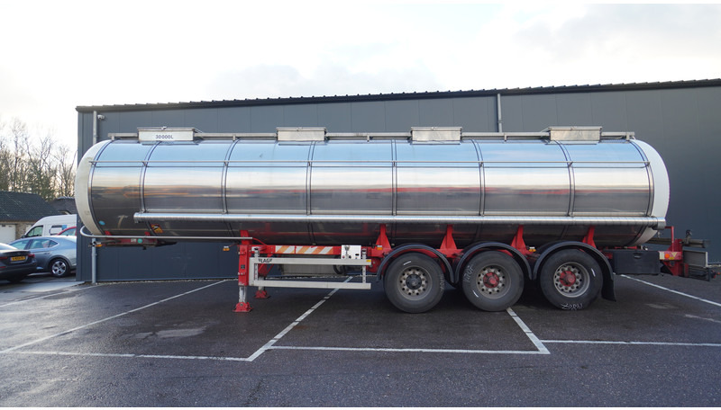Burg 3 AXLE TANK CHEMIE TRAILER 30.000LTR - Полуремарке цистерна: снимка 1 Burg 3 AXLE TANK CHEMIE TRAILER 30.000LTR - Полуремарке цистерна: снимка 1
