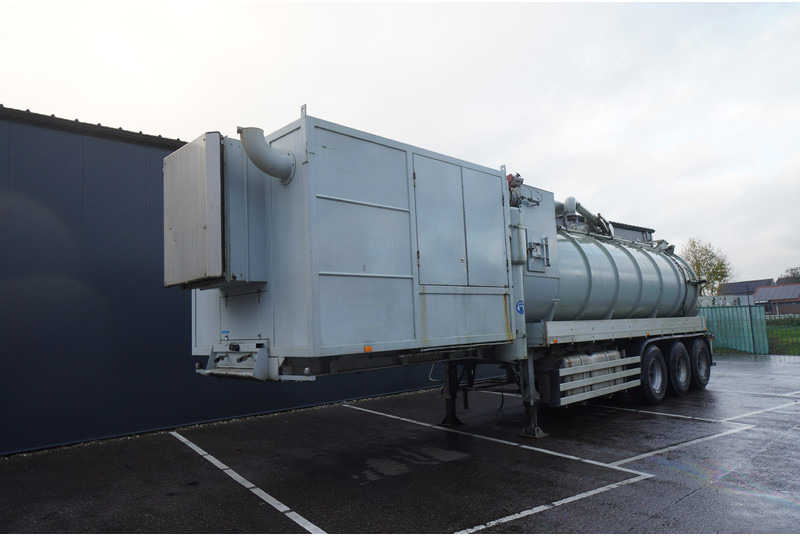 Burg 3 AXLE VACUUM TANK TRAILER SUCK AND PRESS - Полуремарке цистерна: снимка 2 Burg 3 AXLE VACUUM TANK TRAILER SUCK AND PRESS - Полуремарке цистерна: снимка 2