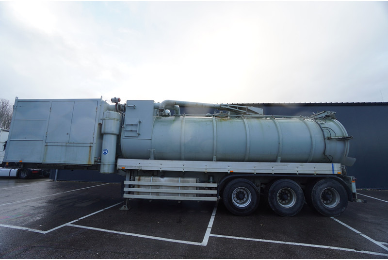 Burg 3 AXLE VACUUM TANK TRAILER SUCK AND PRESS - Полуремарке цистерна: снимка 1 Burg 3 AXLE VACUUM TANK TRAILER SUCK AND PRESS - Полуремарке цистерна: снимка 1