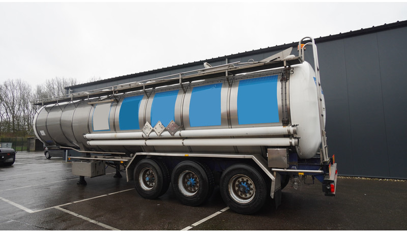 Полуремарке цистерна За превоз на хранителни стоки Burg 3 AXLE WATER TANK 32.000LTR: снимка 6