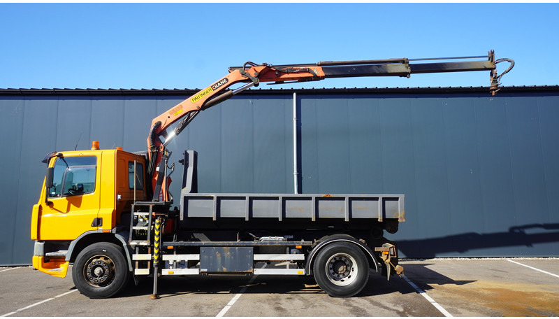 DAF CF 65.210 HOOKARM SYSTEM WITH PALFINGER PK 9501 CRANE - Камион с кран: снимка 1 DAF CF 65.210 HOOKARM SYSTEM WITH PALFINGER PK 9501 CRANE - Камион с кран: снимка 1