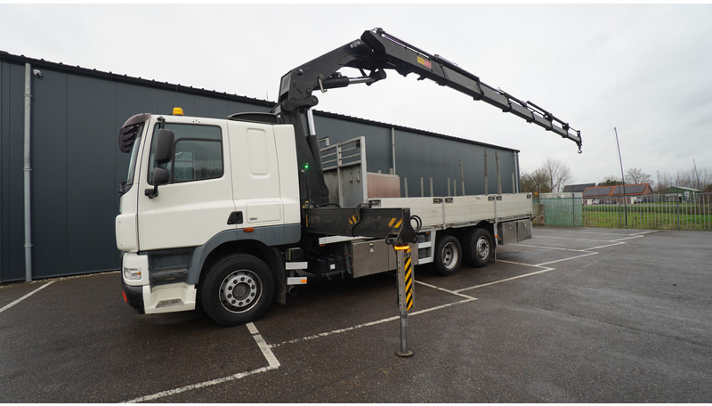 DAF CF 85.360 6x2 OPEN BOX WITH HMF 5300 CRANE - Камион с кран: снимка 2 DAF CF 85.360 6x2 OPEN BOX WITH HMF 5300 CRANE - Камион с кран: снимка 2
