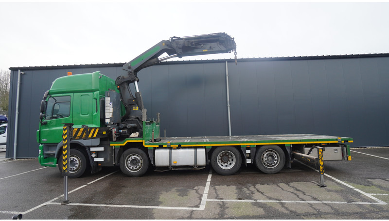 DAF CF 85.410 8X2 OPEN BOX WITH PALFINGER 42502 CRANE - Камион с кран: снимка 1 DAF CF 85.410 8X2 OPEN BOX WITH PALFINGER 42502 CRANE - Камион с кран: снимка 1