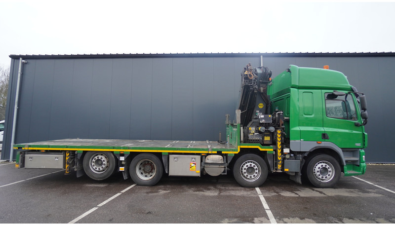 DAF CF 85.410 8X2 OPEN BOX WITH PALFINGER 42502 CRANE - Камион с кран: снимка 4 DAF CF 85.410 8X2 OPEN BOX WITH PALFINGER 42502 CRANE - Камион с кран: снимка 4