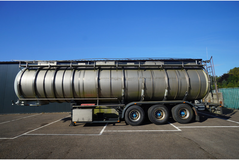 Dijkstra 3 AXLE CHEMIE TANK TRAILER 42 m3 - Полуремарке цистерна: снимка 1 Dijkstra 3 AXLE CHEMIE TANK TRAILER 42 m3 - Полуремарке цистерна: снимка 1