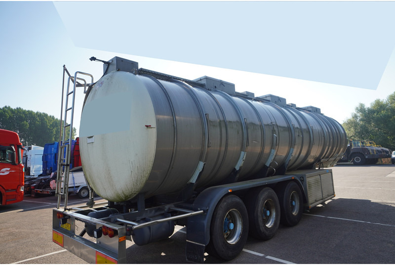 Dijkstra 3 AXLE CHEMIE TANK TRAILER 42 m3 - Полуремарке цистерна: снимка 4 Dijkstra 3 AXLE CHEMIE TANK TRAILER 42 m3 - Полуремарке цистерна: снимка 4
