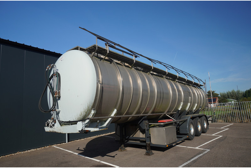 Dijkstra 3 AXLE CHEMIE TANK TRAILER 42 m3 - Полуремарке цистерна: снимка 2 Dijkstra 3 AXLE CHEMIE TANK TRAILER 42 m3 - Полуремарке цистерна: снимка 2