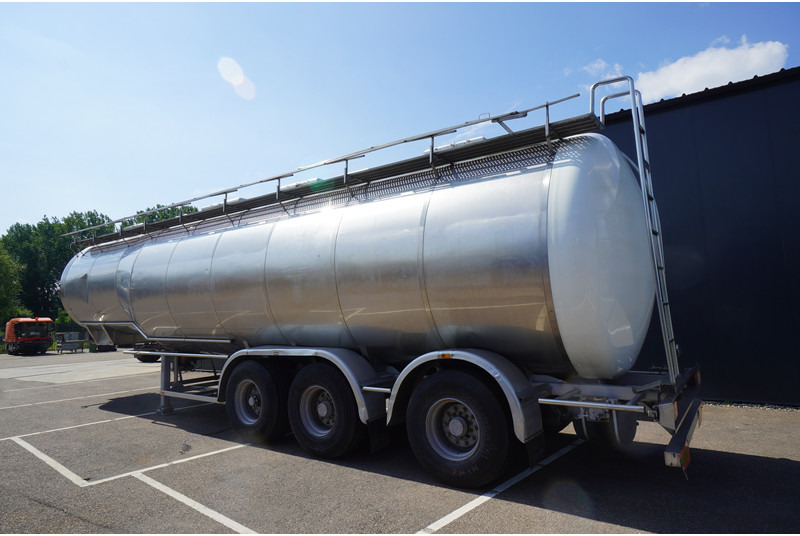 Dijkstra 3 AXLE FOOD TRAILER 26.500 LTR - Полуремарке цистерна: снимка 4 Dijkstra 3 AXLE FOOD TRAILER 26.500 LTR - Полуремарке цистерна: снимка 4