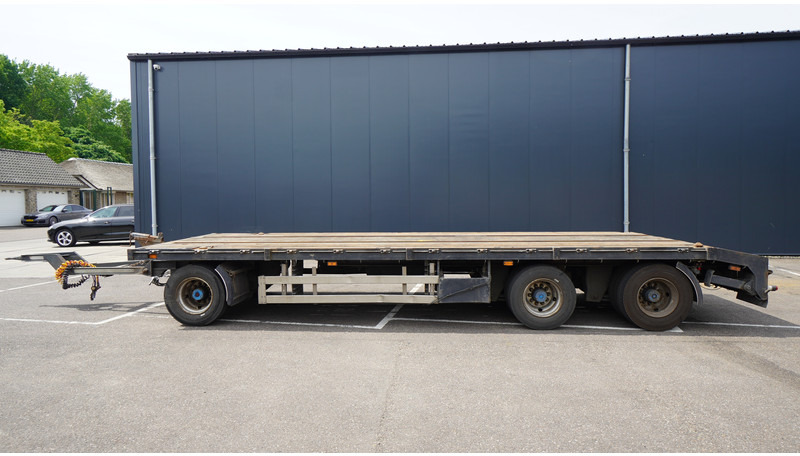 GS Meppel 3 AXLE FLATBED WITH TWISTLOCKS - Бордово ремарке/ Платформа: снимка 1 GS Meppel 3 AXLE FLATBED WITH TWISTLOCKS - Бордово ремарке/ Платформа: снимка 1