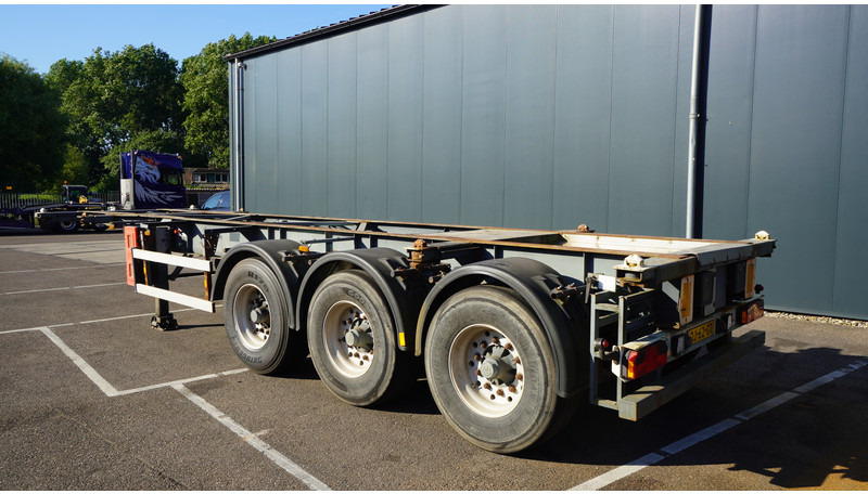 Groenewegen 3 AXLE CONTAINER TRANSPORT TRAILER - Контейнеровоз/ Сменна каросерия полуремарке: снимка 5 Groenewegen 3 AXLE CONTAINER TRANSPORT TRAILER - Контейнеровоз/ Сменна каросерия полуремарке: снимка 5