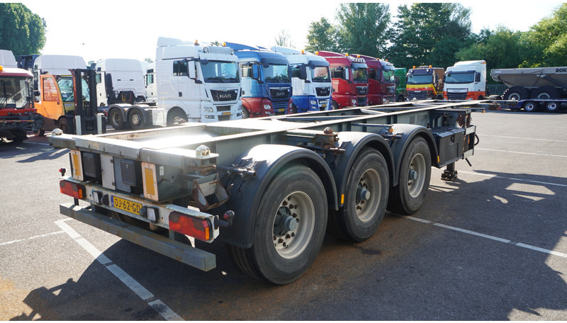 Groenewegen 3 AXLE CONTAINER TRANSPORT TRAILER - Контейнеровоз/ Сменна каросерия полуремарке: снимка 4 Groenewegen 3 AXLE CONTAINER TRANSPORT TRAILER - Контейнеровоз/ Сменна каросерия полуремарке: снимка 4