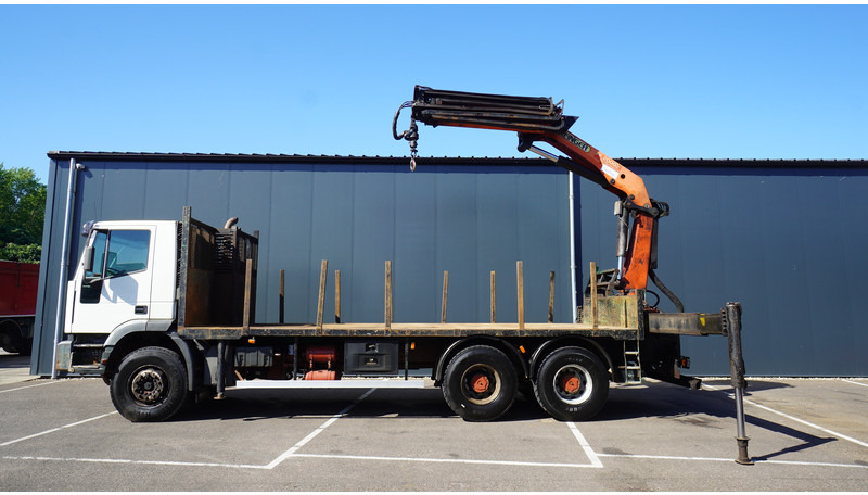 Iveco EUROTRAKKER CURSOR 350 6X4 FALTBED WITH PALFINGER PK 20002 CRANE - Камион с кран: снимка 1 Iveco EUROTRAKKER CURSOR 350 6X4 FALTBED WITH PALFINGER PK 20002 CRANE - Камион с кран: снимка 1