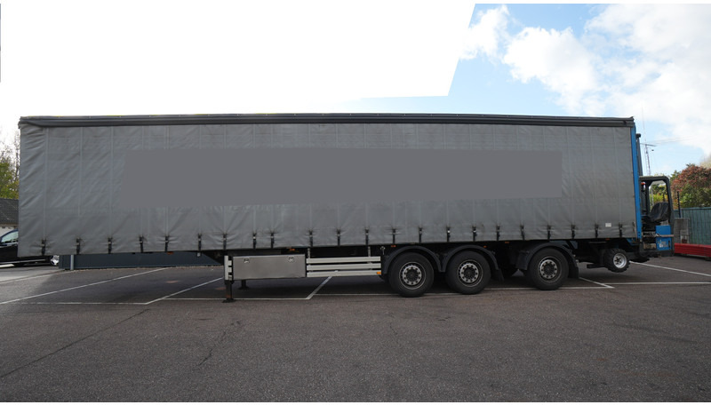 Jumbo 3 AXLE CURTAINSIDE TRAILER WITH TERBERG FORKLIFT - Брезентово полуремарке: снимка 1 Jumbo 3 AXLE CURTAINSIDE TRAILER WITH TERBERG FORKLIFT - Брезентово полуремарке: снимка 1