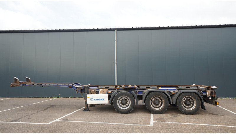 Krone 3 AXLE CONTAINER TRANSPORT TRAILER EXTENDABLE 45 FT - Контейнеровоз/ Сменна каросерия полуремарке: снимка 1 Krone 3 AXLE CONTAINER TRANSPORT TRAILER EXTENDABLE 45 FT - Контейнеровоз/ Сменна каросерия полуремарке: снимка 1