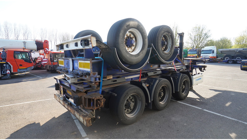 Krone 3 AXLE CONTAINER TRANSPORT TRAILER - Контейнеровоз/ Сменна каросерия полуремарке: снимка 4 Krone 3 AXLE CONTAINER TRANSPORT TRAILER - Контейнеровоз/ Сменна каросерия полуремарке: снимка 4