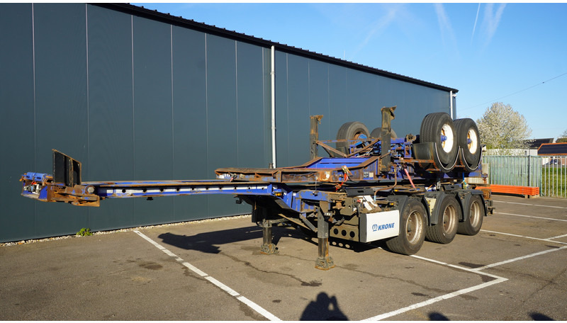 Krone 3 AXLE CONTAINER TRANSPORT TRAILER - Контейнеровоз/ Сменна каросерия полуремарке: снимка 2 Krone 3 AXLE CONTAINER TRANSPORT TRAILER - Контейнеровоз/ Сменна каросерия полуремарке: снимка 2