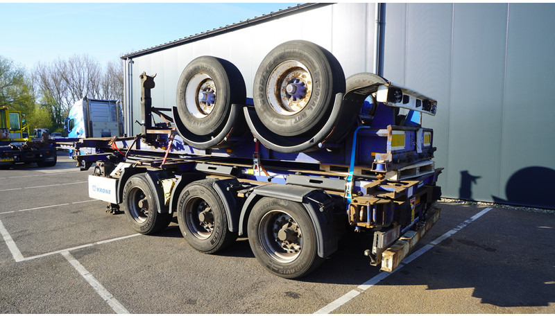 Krone 3 AXLE CONTAINER TRANSPORT TRAILER - Контейнеровоз/ Сменна каросерия полуремарке: снимка 5 Krone 3 AXLE CONTAINER TRANSPORT TRAILER - Контейнеровоз/ Сменна каросерия полуремарке: снимка 5