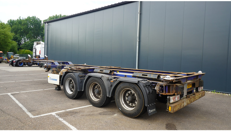 Krone 3 AXLE CONTAINER TRANSPORT TRAILER - Контейнеровоз/ Сменна каросерия полуремарке: снимка 4 Krone 3 AXLE CONTAINER TRANSPORT TRAILER - Контейнеровоз/ Сменна каросерия полуремарке: снимка 4