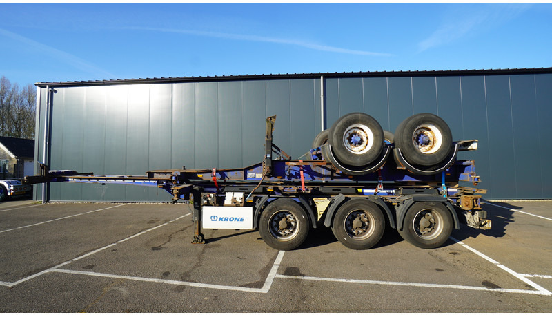 Krone 3 AXLE CONTAINER TRANSPORT TRAILER - Контейнеровоз/ Сменна каросерия полуремарке: снимка 1 Krone 3 AXLE CONTAINER TRANSPORT TRAILER - Контейнеровоз/ Сменна каросерия полуремарке: снимка 1