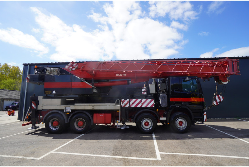 Mercedes-Benz ACTROS 4141 / FAUN HK60 MOBILE CRANE WITH JIB - Камион с кран: снимка 2 Mercedes-Benz ACTROS 4141 / FAUN HK60 MOBILE CRANE WITH JIB - Камион с кран: снимка 2