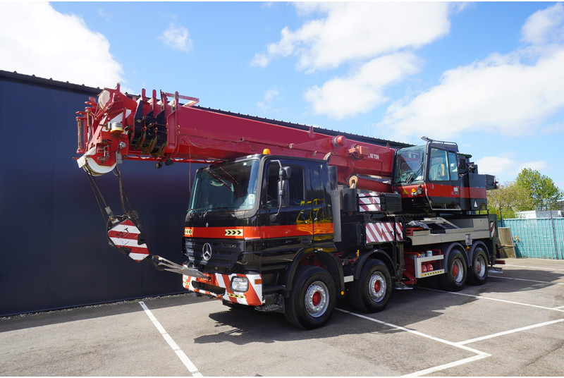 Mercedes-Benz ACTROS 4141 / FAUN HK60 MOBILE CRANE WITH JIB - Камион с кран: снимка 3 Mercedes-Benz ACTROS 4141 / FAUN HK60 MOBILE CRANE WITH JIB - Камион с кран: снимка 3