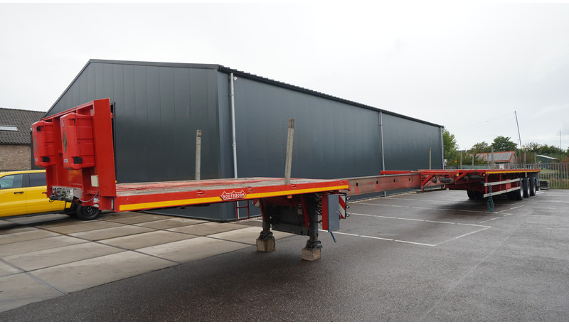 Nooteboom 3 AXLE FLATBED 3X EXTENDABLE TRAILER 43.95mtr TOTAL LENGHT - Бордово полуремарке/ Платформа: снимка 3 Nooteboom 3 AXLE FLATBED 3X EXTENDABLE TRAILER 43.95mtr TOTAL LENGHT - Бордово полуремарке/ Платформа: снимка 3