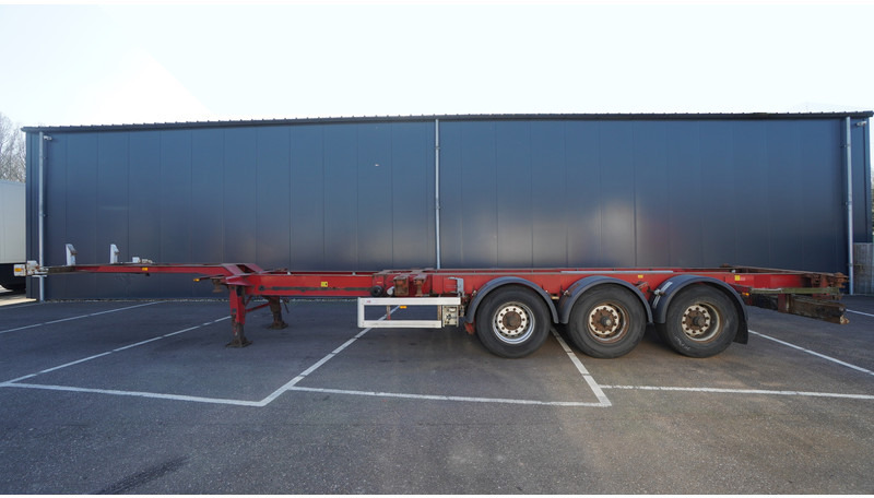 Renders 3 AXLE EXTENDABLE CONTAINER TRANSPORT TRAILER - Контейнеровоз/ Сменна каросерия полуремарке: снимка 1 Renders 3 AXLE EXTENDABLE CONTAINER TRANSPORT TRAILER - Контейнеровоз/ Сменна каросерия полуремарке: снимка 1