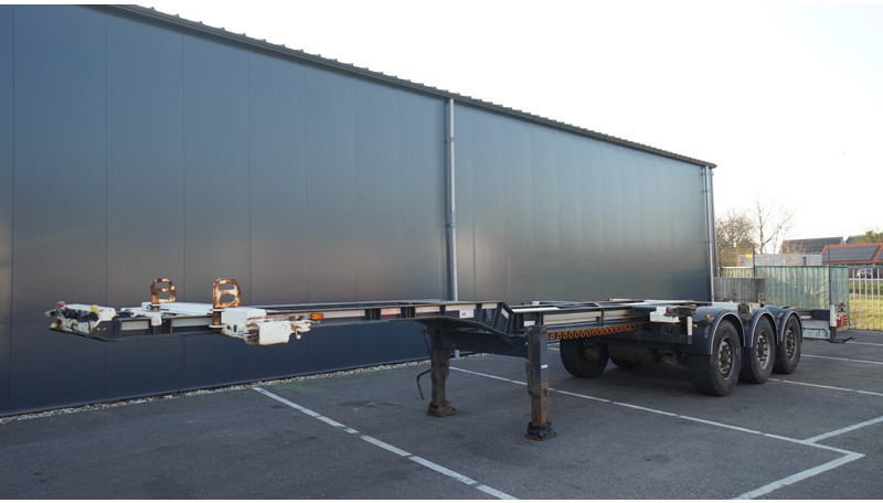 Renders 3 AXLE EXTENDABLE CONTAINER TRANSPORT TRAILER - Контейнеровоз/ Сменна каросерия полуремарке: снимка 2 Renders 3 AXLE EXTENDABLE CONTAINER TRANSPORT TRAILER - Контейнеровоз/ Сменна каросерия полуремарке: снимка 2