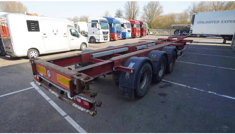 Renders 3 AXLE EXTENDABLE CONTAINER TRANSPORT TRAILER - Контейнеровоз/ Сменна каросерия полуремарке: снимка 5 Renders 3 AXLE EXTENDABLE CONTAINER TRANSPORT TRAILER - Контейнеровоз/ Сменна каросерия полуремарке: снимка 5
