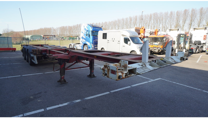 Renders 3 AXLE EXTENDABLE CONTAINER TRANSPORT TRAILER - Контейнеровоз/ Сменна каросерия полуремарке: снимка 3 Renders 3 AXLE EXTENDABLE CONTAINER TRANSPORT TRAILER - Контейнеровоз/ Сменна каросерия полуремарке: снимка 3