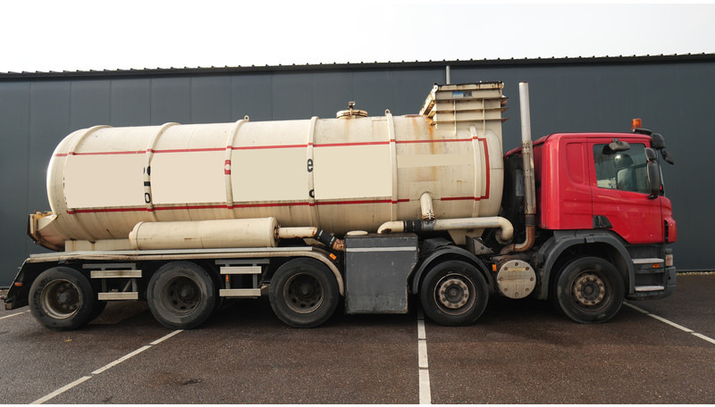 Scania P 380 10X4 BLOW AND SUCK TRUCK 522.000 - Камион цистерна: снимка 2 Scania P 380 10X4 BLOW AND SUCK TRUCK 522.000 - Камион цистерна: снимка 2