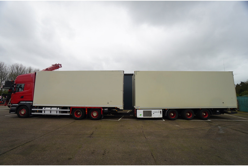 Scania R 580 V8 6X2 FRIGO RETARDER IN COMBI WITH BURG TRAILER - Рефрижератор камион: снимка 1 Scania R 580 V8 6X2 FRIGO RETARDER IN COMBI WITH BURG TRAILER - Рефрижератор камион: снимка 1