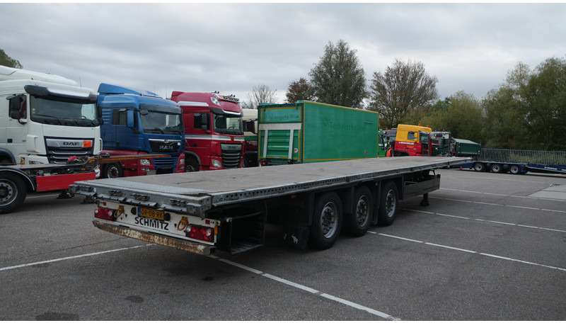 Schmitz Cargobull 3 AXLE FLATBED TRAILER - Бордово полуремарке/ Платформа: снимка 5 Schmitz Cargobull 3 AXLE FLATBED TRAILER - Бордово полуремарке/ Платформа: снимка 5