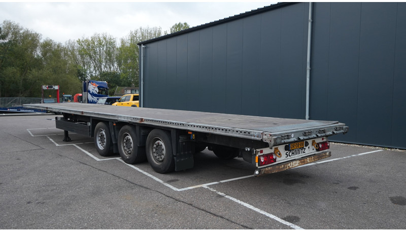 Schmitz Cargobull 3 AXLE FLATBED TRAILER - Бордово полуремарке/ Платформа: снимка 4 Schmitz Cargobull 3 AXLE FLATBED TRAILER - Бордово полуремарке/ Платформа: снимка 4