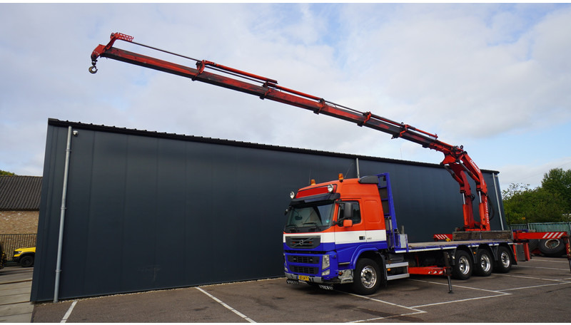 Volvo FM 450 8X4 FLATBED WITH GORMACH 3400E6 CRANE - Камион с кран: снимка 2 Volvo FM 450 8X4 FLATBED WITH GORMACH 3400E6 CRANE - Камион с кран: снимка 2