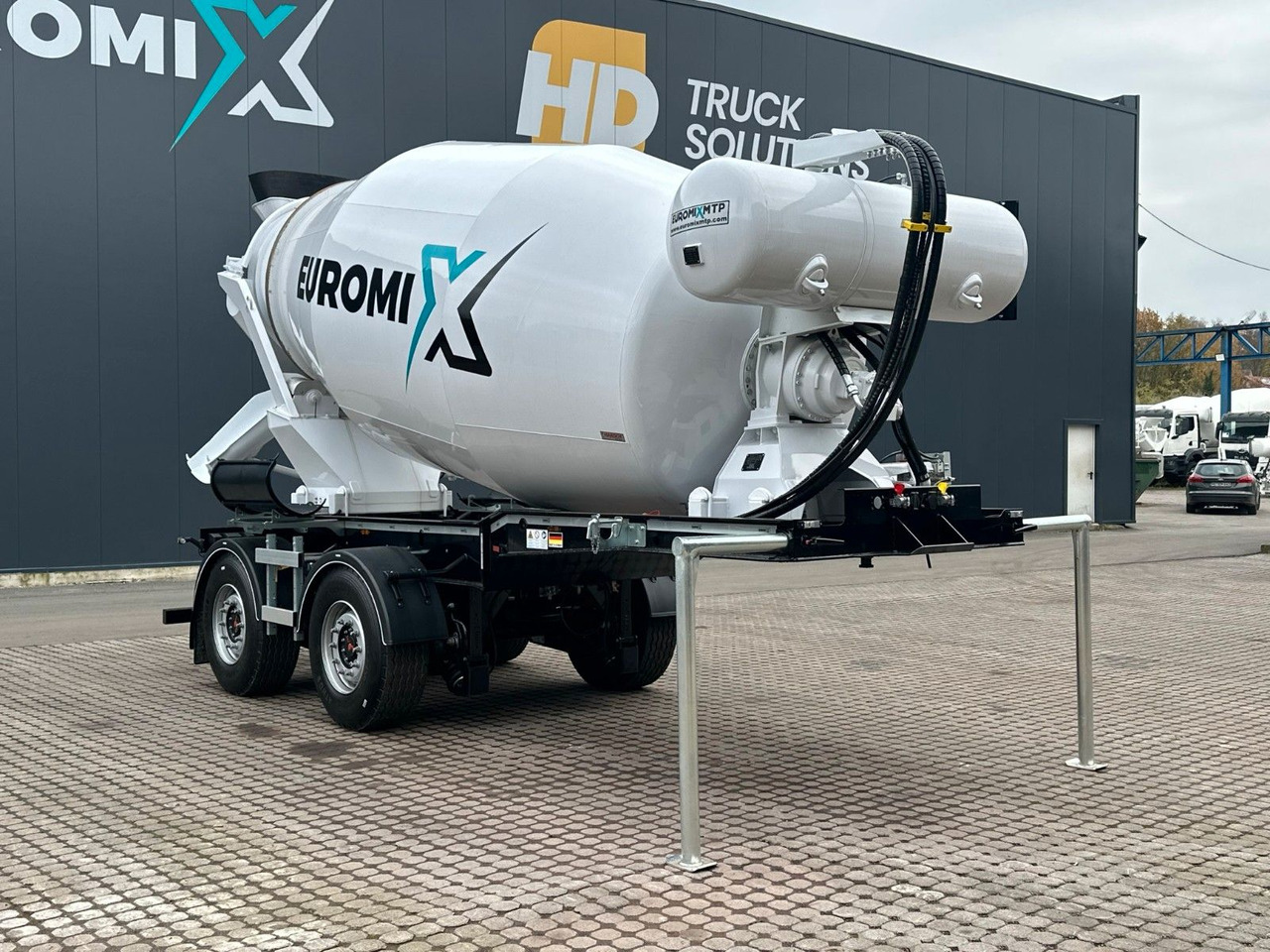 EUROMIX MTP - 10m³ Betonmischer-Auflieger - Бетоновоз: снимка 4 EUROMIX MTP - 10m³ Betonmischer-Auflieger - Бетоновоз: снимка 4