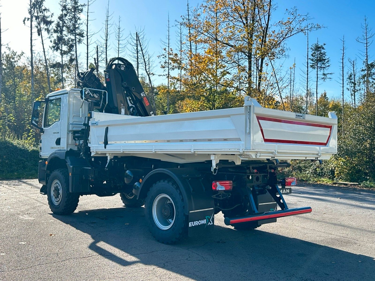 MAN TGM 18.320 4x4 /Singelbereift/einzelbereift Kran - Самосвал камион, Камион с кран: снимка 3 MAN TGM 18.320 4x4 /Singelbereift/einzelbereift Kran - Самосвал камион, Камион с кран: снимка 3