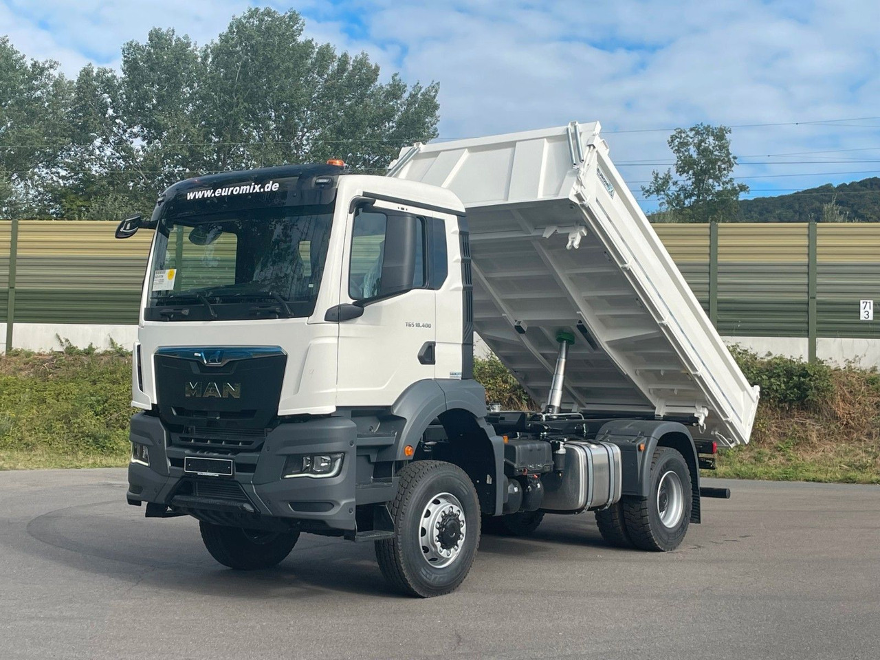 MAN TGS 18.400 TG3 4x4 Euro6e 3-Seiten-Kippe Euromix - Самосвал камион: снимка 1 MAN TGS 18.400 TG3 4x4 Euro6e 3-Seiten-Kippe Euromix - Самосвал камион: снимка 1