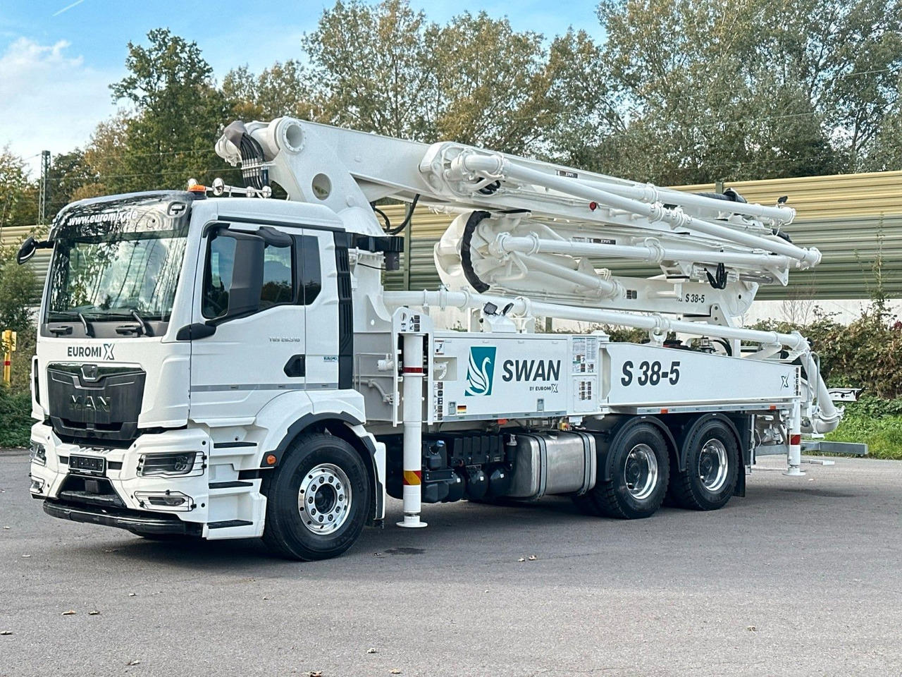 MAN TGS 26.510 6x4 SWAN TSP 38-5 160RZ ( 38m ) - Бетоновоз: снимка 1 MAN TGS 26.510 6x4 SWAN TSP 38-5 160RZ ( 38m ) - Бетоновоз: снимка 1