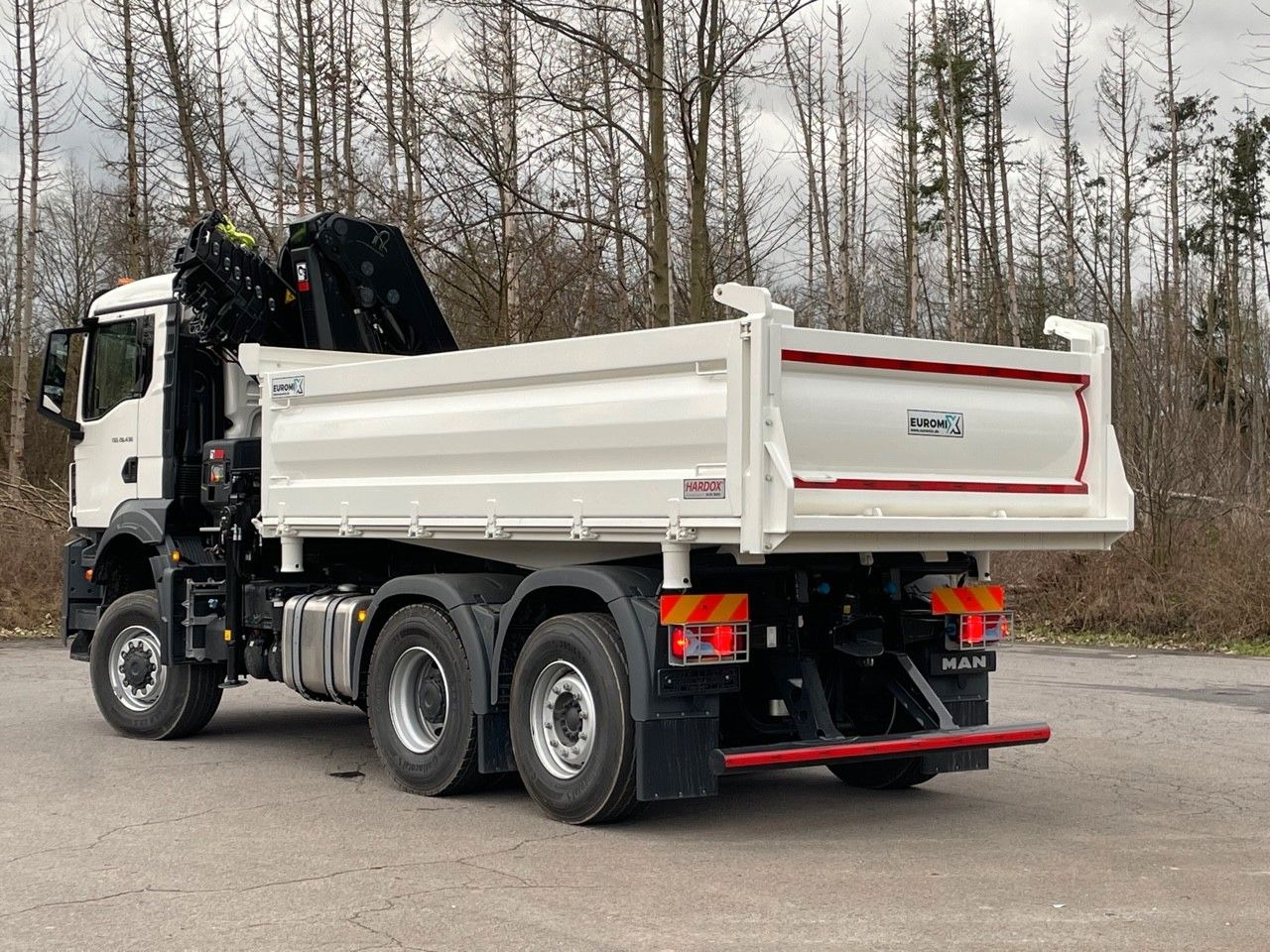 MAN TGS 28.440 6x4-4/3-Seiten- Kipper / Hiab 228-6 - Самосвал камион, Камион с кран: снимка 5 MAN TGS 28.440 6x4-4/3-Seiten- Kipper / Hiab 228-6 - Самосвал камион, Камион с кран: снимка 5