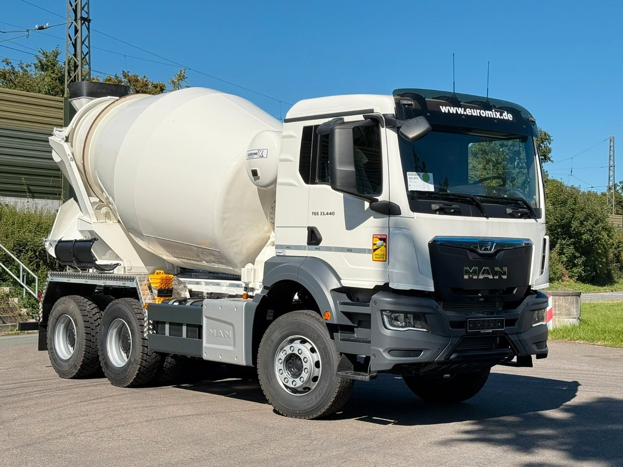 MAN TGS 33.440 / 6X4 Euro6e Euromix MTP EM 7 L - Бетоновоз: снимка 1 MAN TGS 33.440 / 6X4 Euro6e Euromix MTP EM 7 L - Бетоновоз: снимка 1