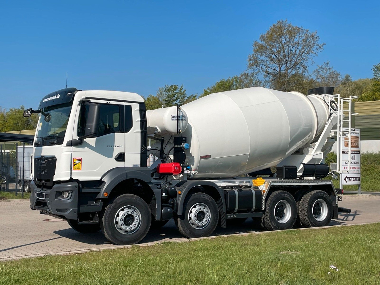 MAN TGS 35.470 8x4 EuromixMTP EM 10 L 10xVORHANDEN - Бетоновоз: снимка 2 MAN TGS 35.470 8x4 EuromixMTP EM 10 L 10xVORHANDEN - Бетоновоз: снимка 2