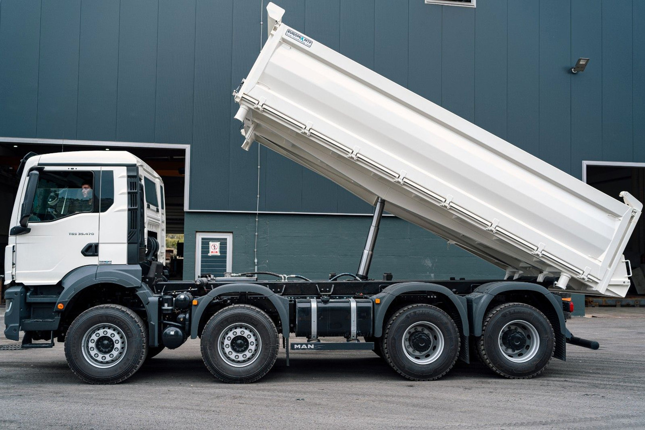 MAN TGS 35.470 BB 8X4 3-Seiten-Kipper EuromixMTP - Самосвал камион: снимка 1 MAN TGS 35.470 BB 8X4 3-Seiten-Kipper EuromixMTP - Самосвал камион: снимка 1