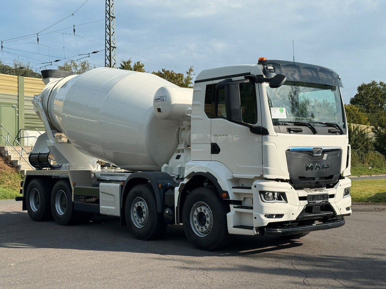 Бетоновоз MAN TGS 35.470 BB 8X4 EuromixMTP EM 10 L: снимка 8