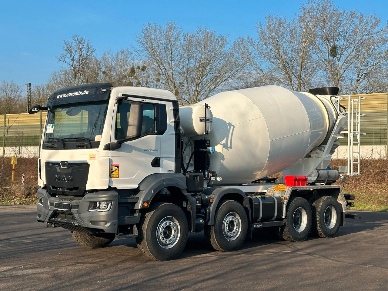 MAN TGS 37.480 8x4 EuromixMTP EM 10 L - Бетоновоз: снимка 2 MAN TGS 37.480 8x4 EuromixMTP EM 10 L - Бетоновоз: снимка 2