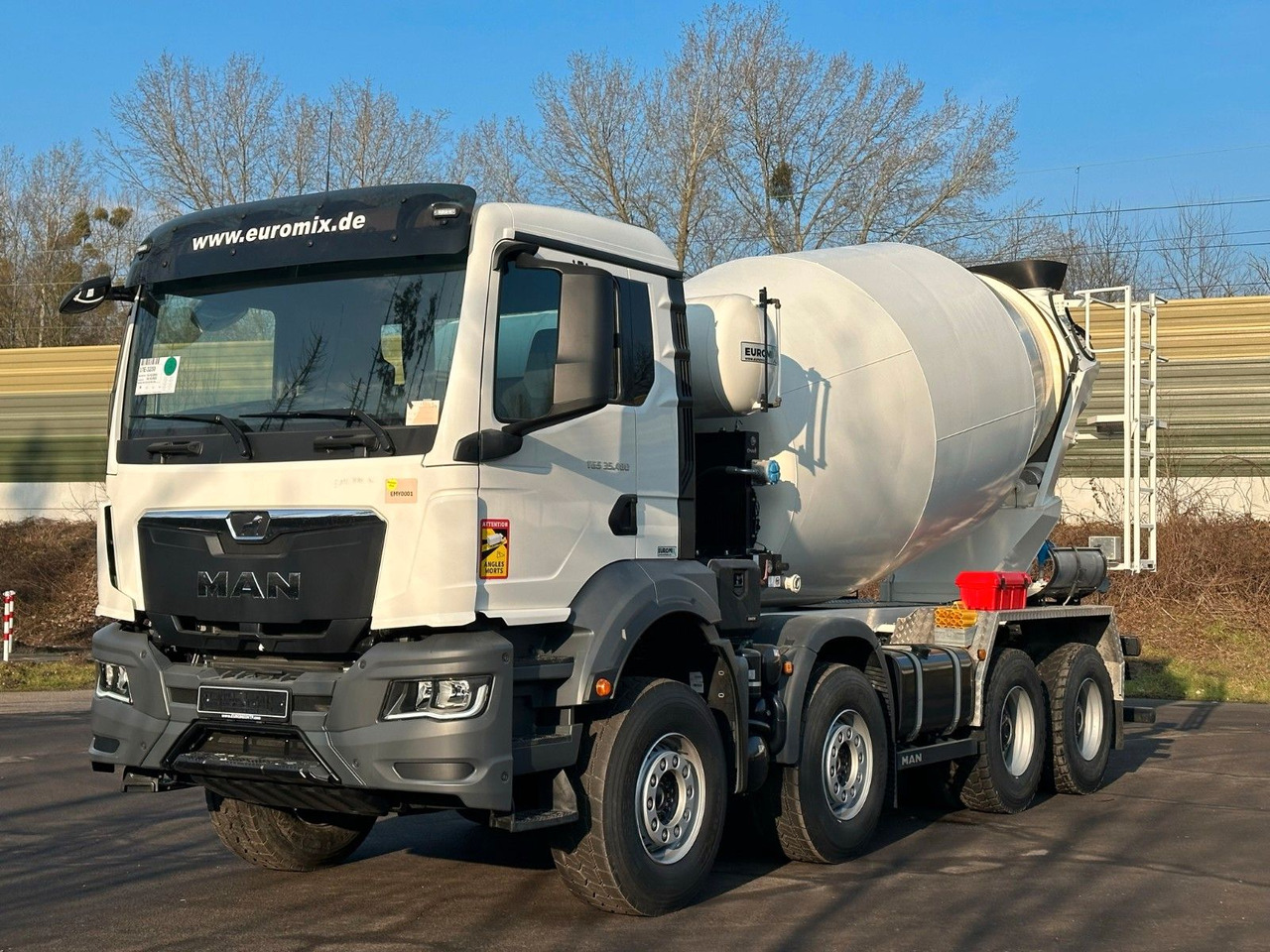 MAN TGS 37.480 8x4 EuromixMTP EM 10 L - Бетоновоз: снимка 1 MAN TGS 37.480 8x4 EuromixMTP EM 10 L - Бетоновоз: снимка 1